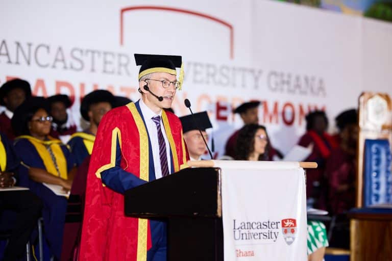 Lancaster University Ghana Holds Graduation Ceremony for 6th