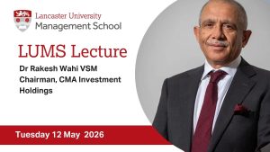 LUMS lecture Co-founder Lancaster University Ghana
