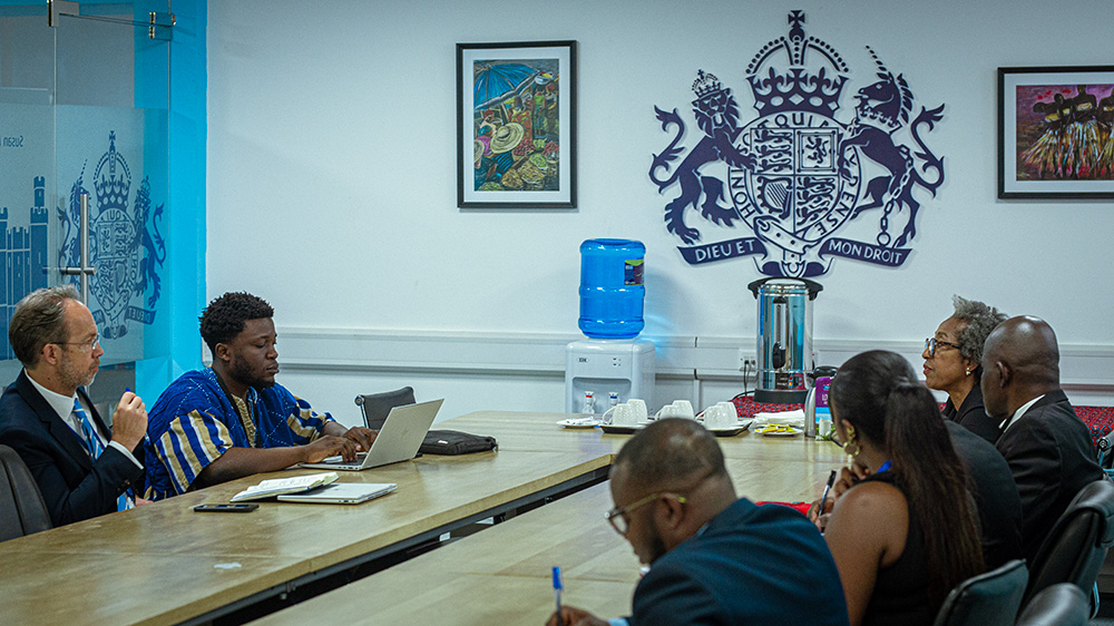 Meeting with British High Commissioner